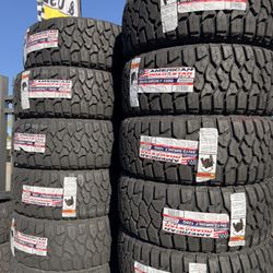 35x12.50r20 American Tires Nuevas Con 50,000 Millas De Garantía Las r