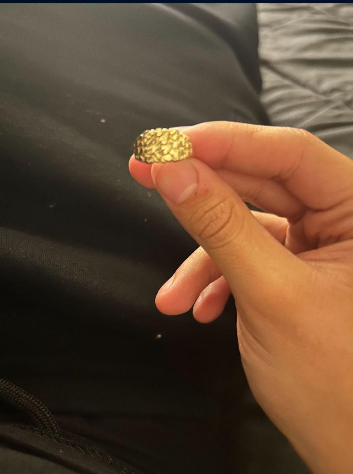 10k Gold Nugget Ring