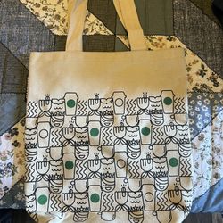 Starbucks Waterproof Tote Bag