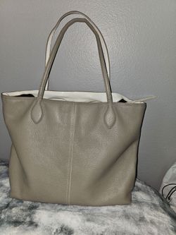 Coach Leather Tote Bag