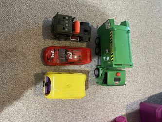 Trucks, Cars, And Bus