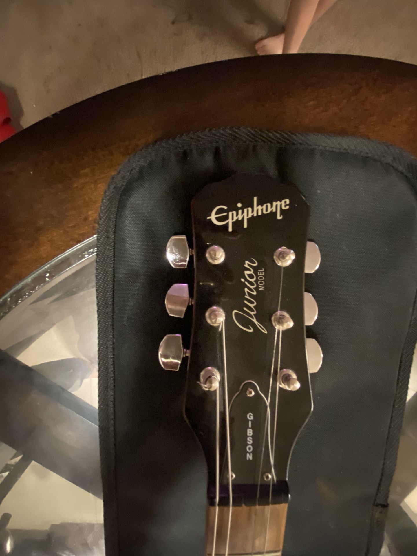Junior epiphone guitar