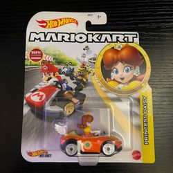 Hot Wheels Nintendo Super Mario Wild Wings Orange Kart Coupe Princess Daisy BRAND NEW