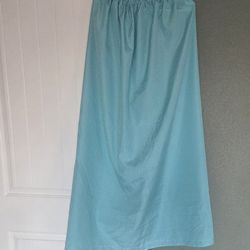 Skirt blue light color