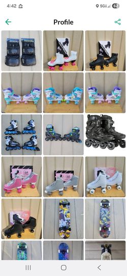 Roller Skate Roller Blades Different Size And Prices