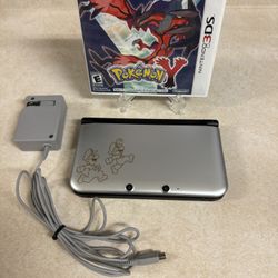 Nintendo 3DS  XL Year Of Luigi Edition + Pokemon Y