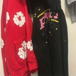 Denim Tear, Sp5der, Hellstar  Hoodies 