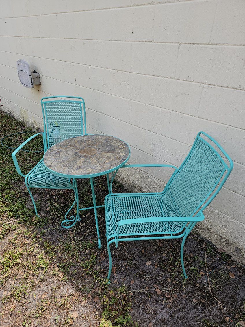 Iron Patio Set