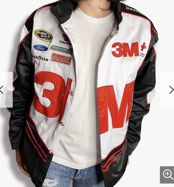 BRAND NEW Men's 3M Roush Racing Greg Biffle Racing Jacket. Medium