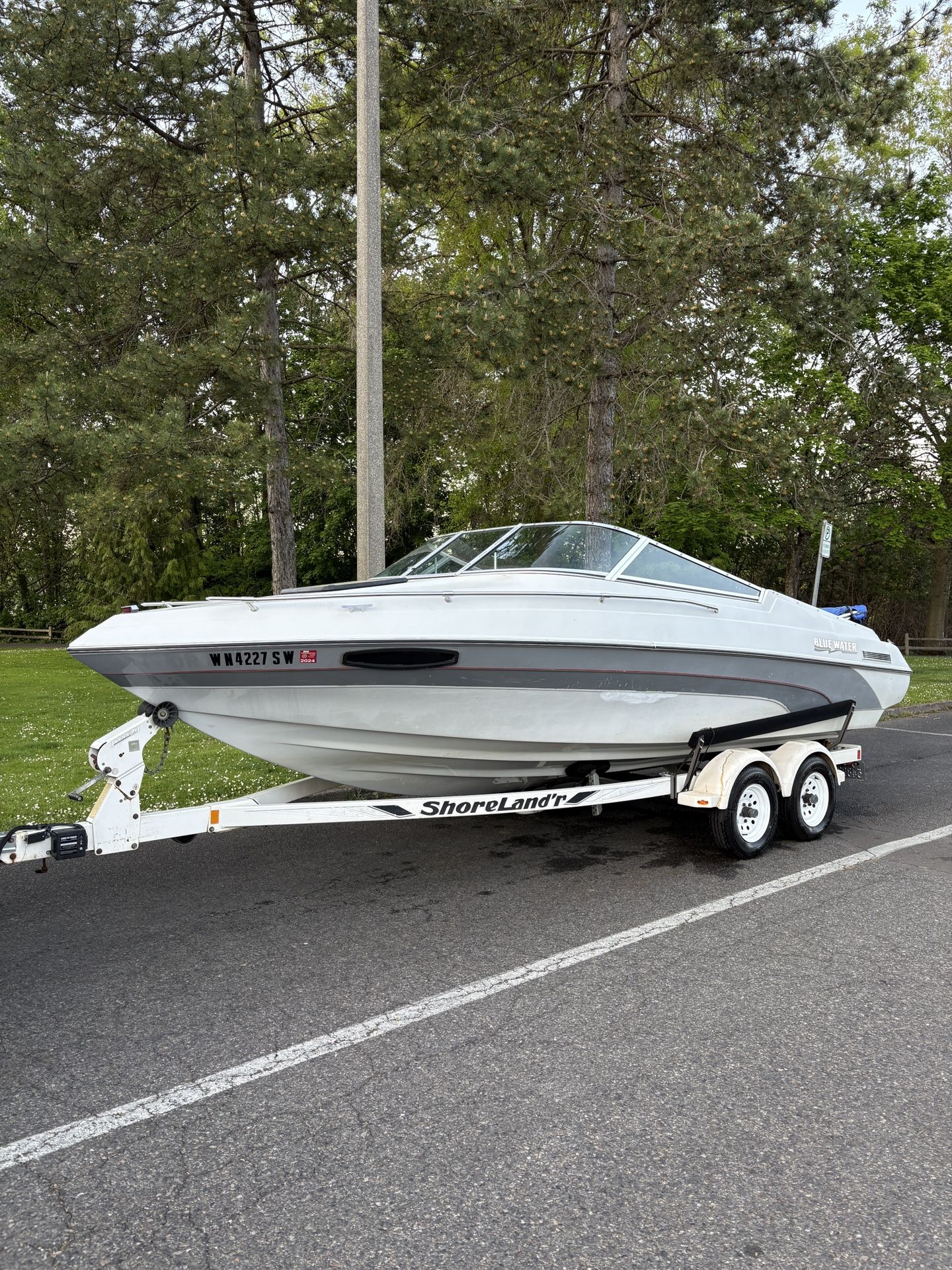 New Engine! 20ft Blue Water