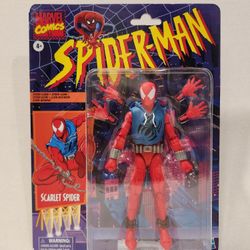 ML's Retro Carded Scarlet Spider Action Figure 