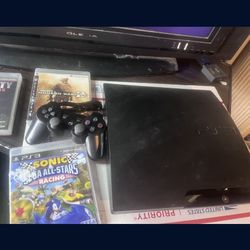 PS3 Slim 160 Gig 