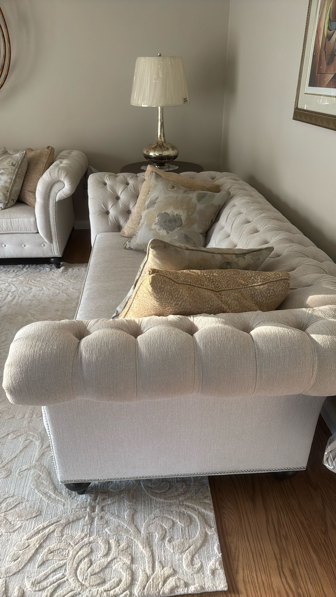 Ethan Allen - Mansfield Couch and Sofa - Price In Description