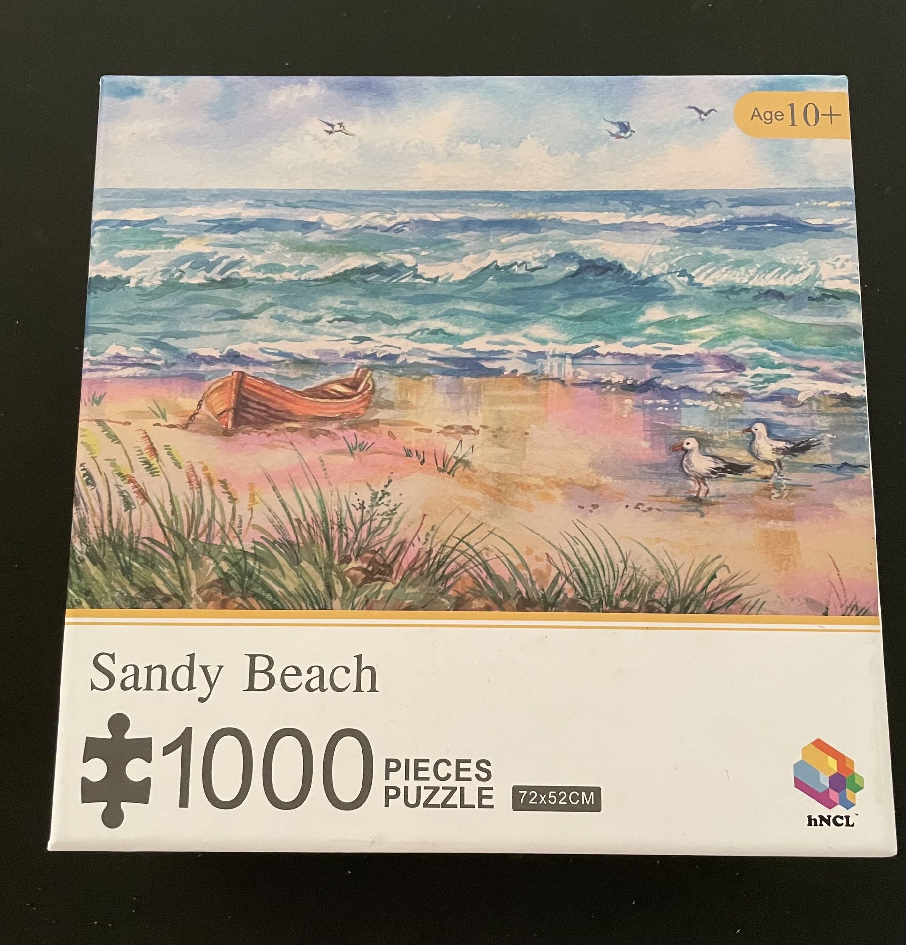 1000 Piece Puzzle Sandy Beach
