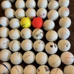 48 5A-/3A Your Golf Balls Titleist Taylormade 