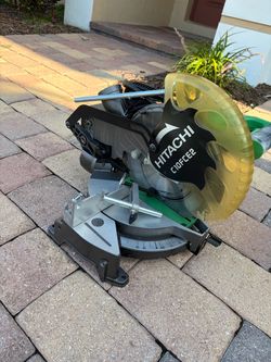 Hitachi 10 inch miter saw