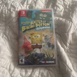 SpongeBob Battle For Bikini Bottom Rehydrated Nintendo Switch 