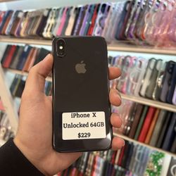 iPhone X Unlocked 64GB