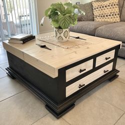 Coffee Table With Drawers