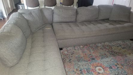 Large sectional- Free as is, must pick up.