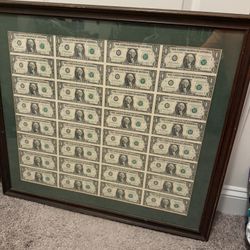 Uncut 1985 Federal note Sheet