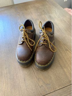 8053 ARC CRAZY HORSE LEATHER PLATFORM SIZE 7