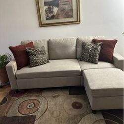 Sectional Reversible Sofa Couch