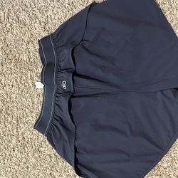 Alo Dark Blue Shorts Size small