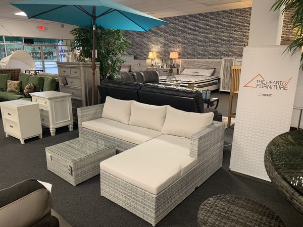  Ashley furniture patio sectional No Credit Checks for Sale 