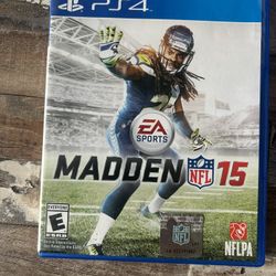 Madden 15 PS4 game