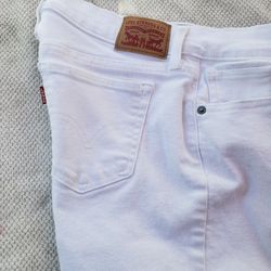Womens White Levis