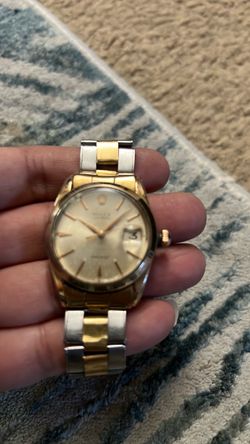 Rolex  Oyster  with  only  center chain piece 22kt  gold  custom made