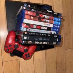 ^^Play Station 4 - PS4 - 2 controller - Power Cord^^