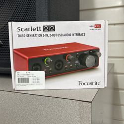 Scarlite 2i2 Audio Interface
