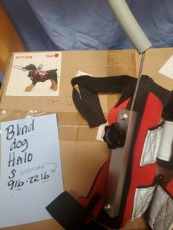 Halo. for small blind dogs 9-22lb