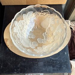 Mikasa Garden Harvest Frosted Fruit Bowl