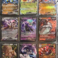 Pokemon Cards Ex, V’s (English & Japanese)