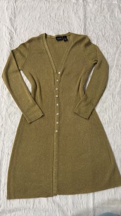 Boohoo Tall Knitted Rib Button Through Mini Dres