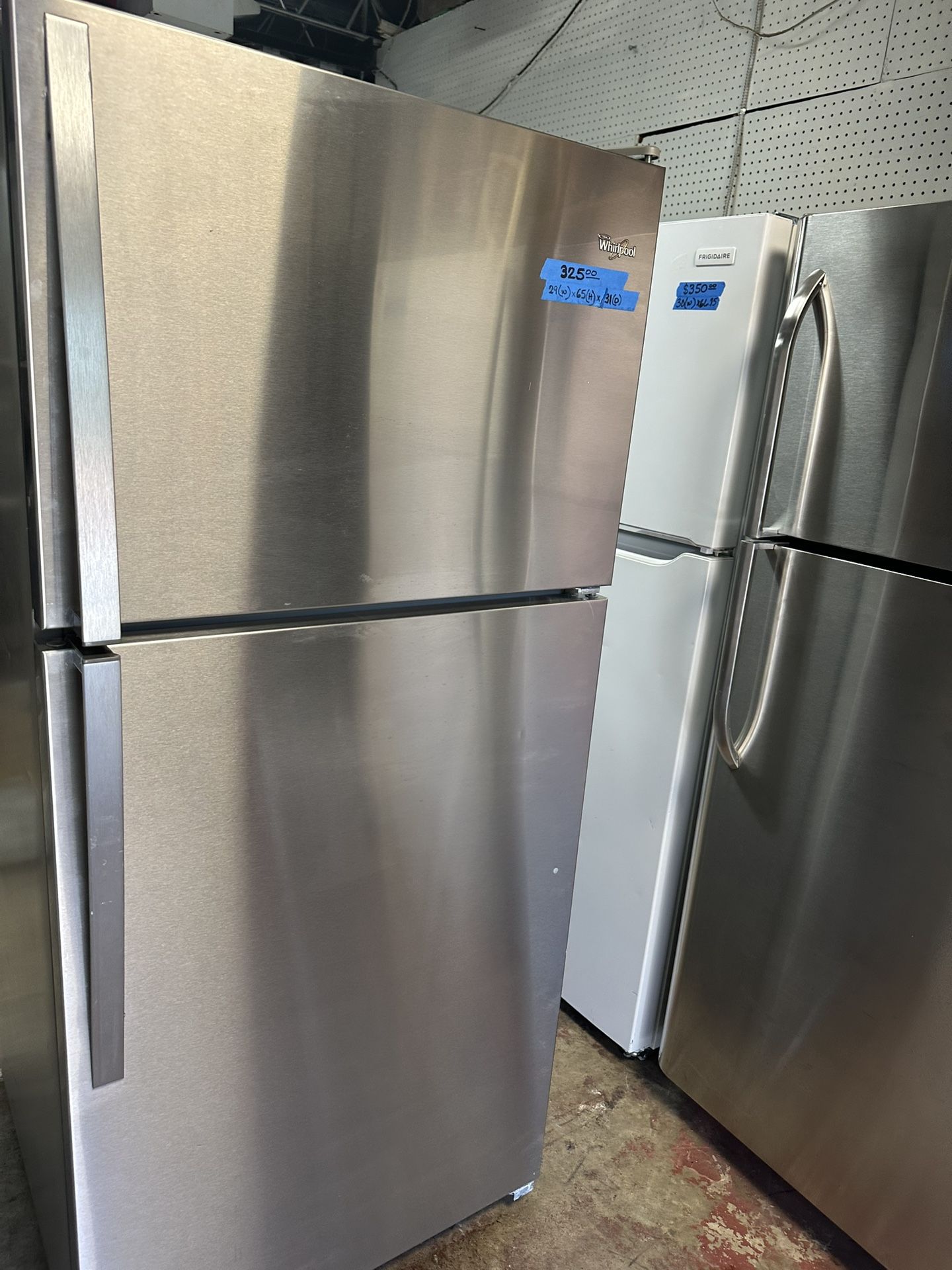 WHIRLPOOL REFRIGERATOR STAINLESS STEEL