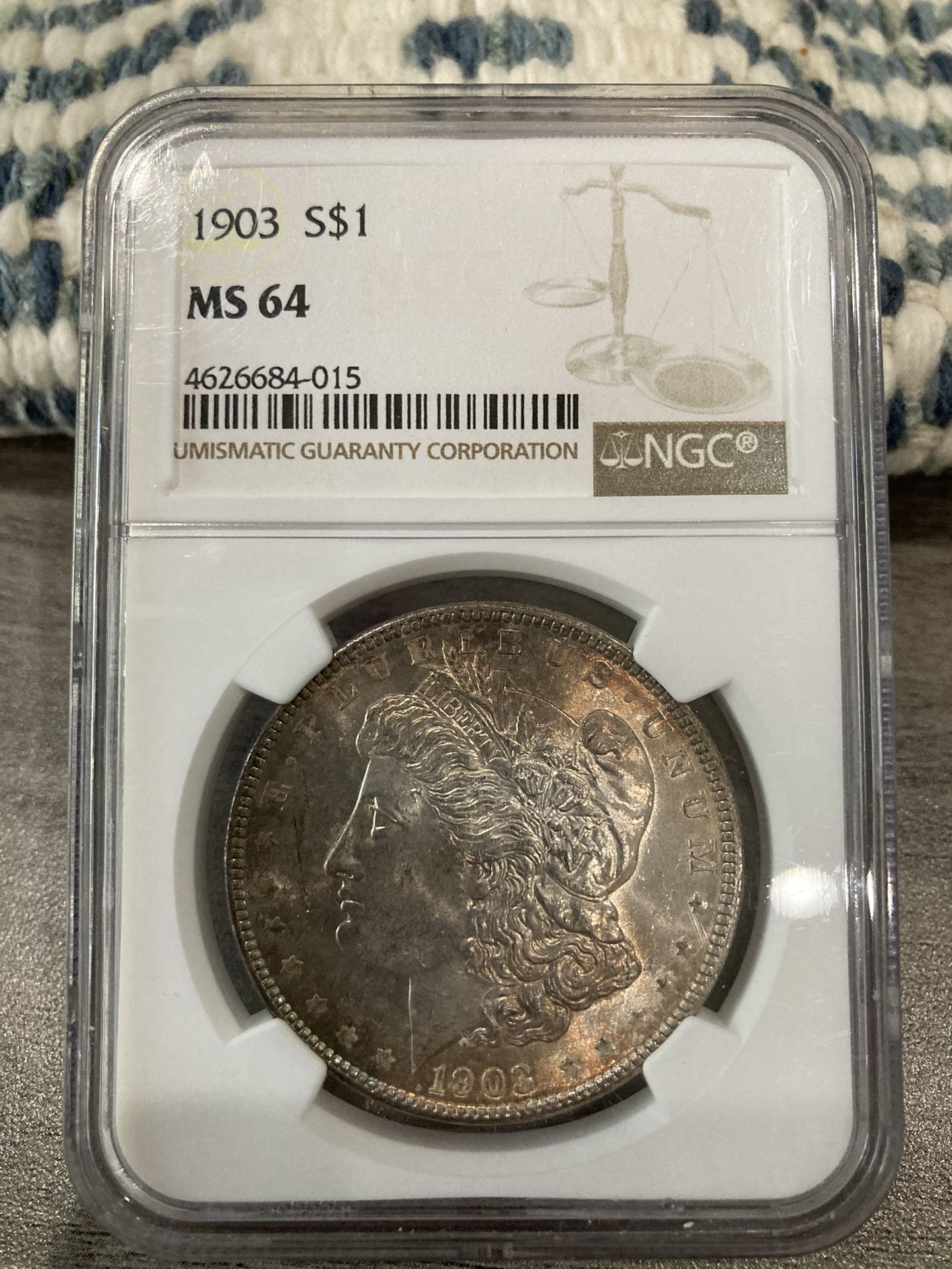 1903 Morgan Silver Dollar Ms64