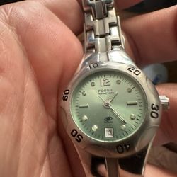 Fossil Women’s Watch Blue 100 Meters