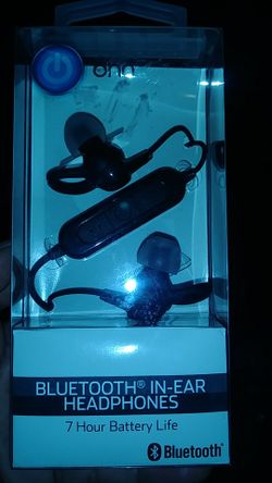 Bluetooth in ear headphones