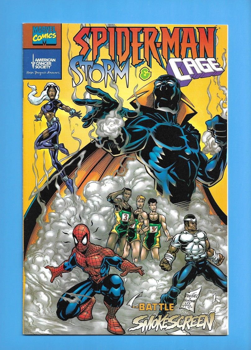 Spider-Man, Storm, Luke Cage - Smokescreen 1998