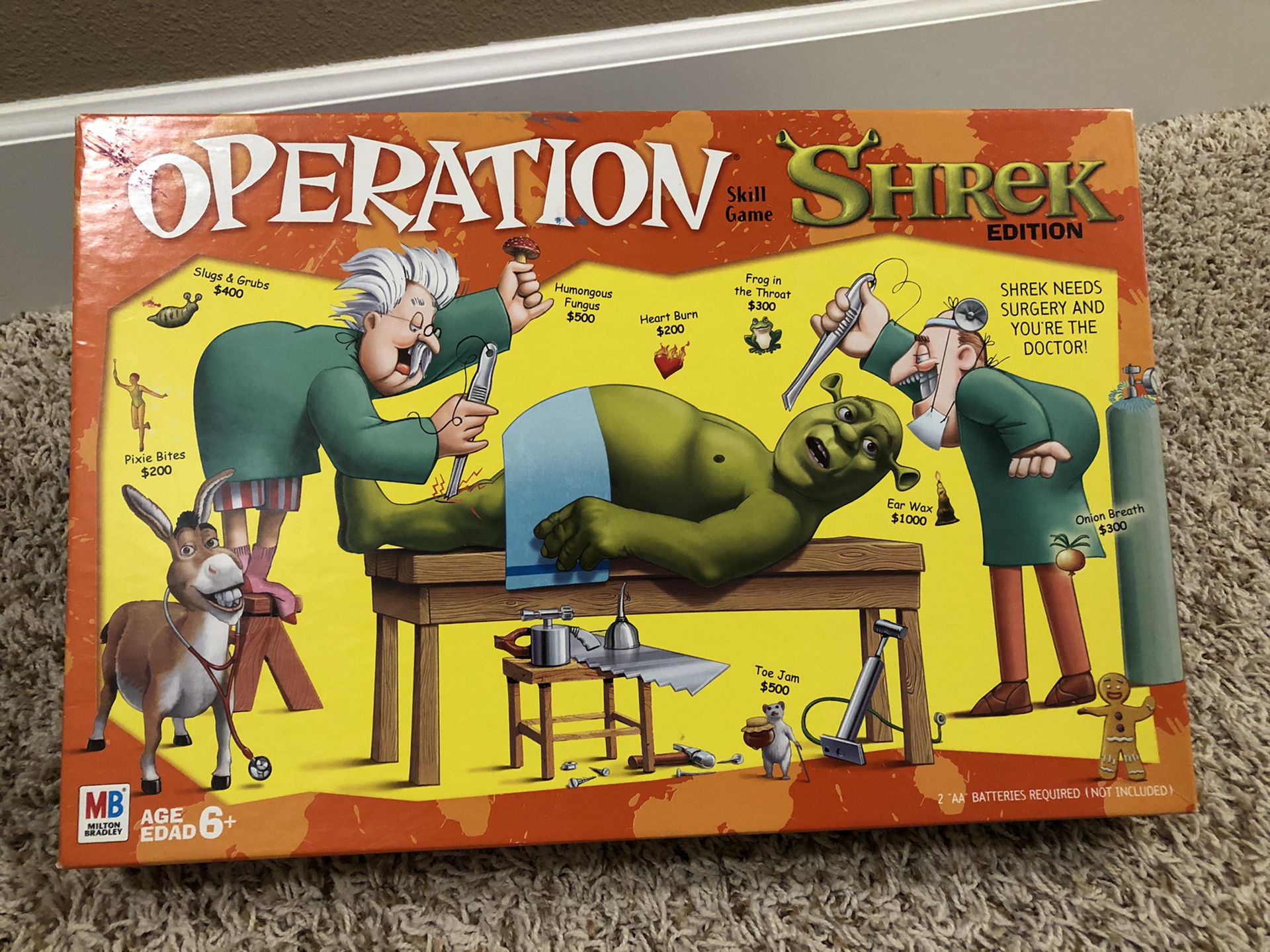 Operation - Shrek Game
