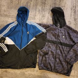 Men's Adidas Jackets  Sz M