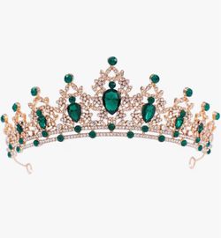 Green & Gold Tiara