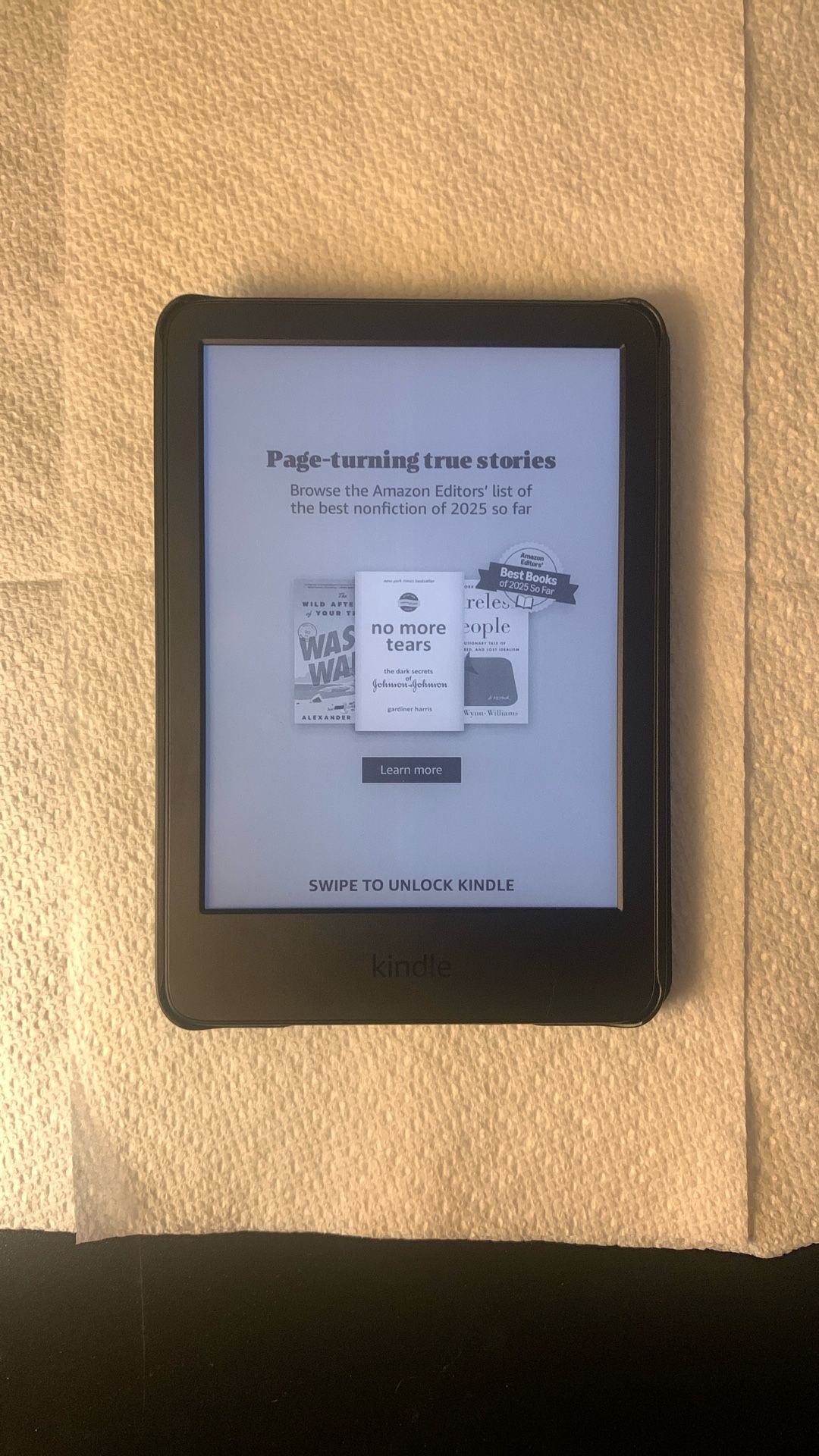 Amazon Kindle E-Reader 16GB (newest model)