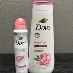 Dove Body Wash And Deodorant