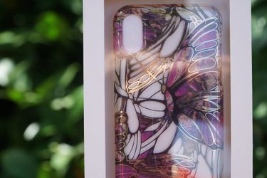 iPhone X butterfly case