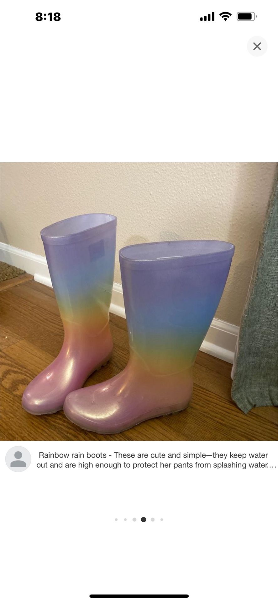rain boots